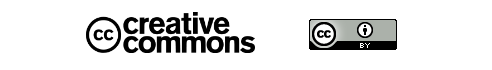 The Creative Commons logo and Attribution License badge.